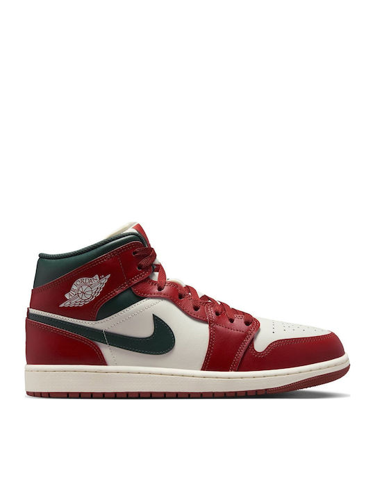 Jordan Air Jordan 1 Mid Ανδρικά Μποτάκια Πράσινα