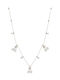 Bag to Bag Colier Cu Diamant Și Zircon