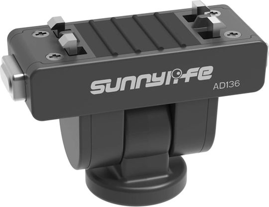 Sunnylife 1/4" Quick Release Adapter 180° Rotation Insta360 X4 Air X5 Ace Pro 2 1 Ace