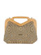 Fabric Women's Handbag Khaki