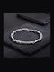 Herren Armband Kette mit Byzantinischem Design aus Stahl