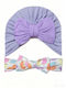 Intimonna Set Baby Headbands In Purple Colour