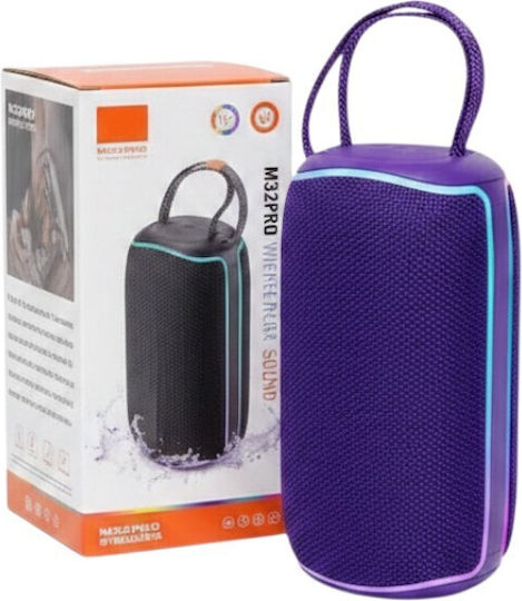 M32PRO Bluetooth Speaker 8W With Battery Life Up To 4 Hours Purple