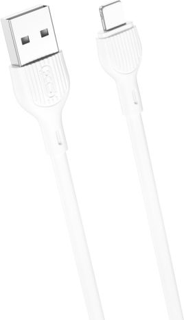 XO Nb200 USB-A to Lightning Cable White 1m NB200W