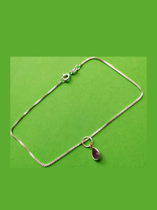 Amalfi Accessories Гривна За Глезен От Сребро Amalfi Accessories Гривна За Глезен От Сребро