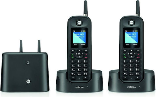 Motorola O202 Schnurlose Telefone Duo Schwarz