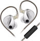 Kz Hi-fi In-ear-monitors Castor Pro Silver Mic Harman Edition 6.01.02.0320