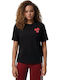 Damen T-shirt Kiss