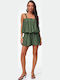 Women's Set with Shorts Khaki