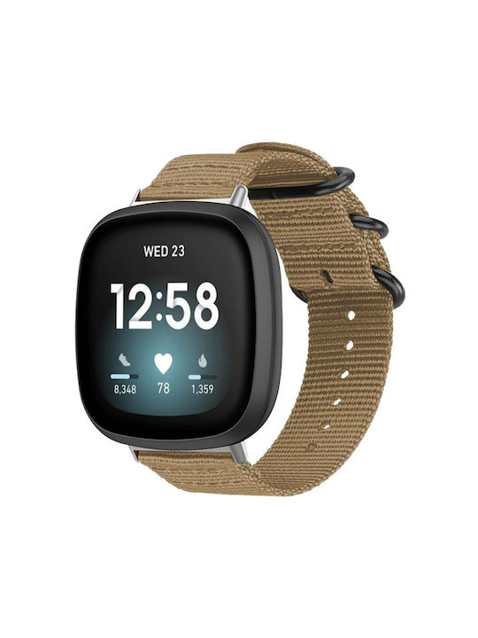 Huawei Watch Fit4 Fit4 Pro Fit3 Xdfind Ring Buckle Nylon Canvas Watch Band Χακί