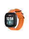 Samsung Galaxy Watch8 8 Classic Xdfind Ring Buckle Nylon Canvas Watch Band Πορτοκαλί