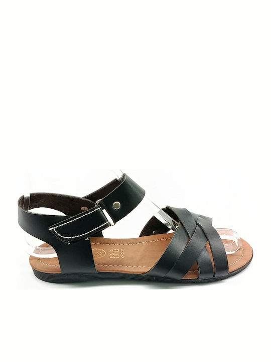 Women's Flat Sandals Black