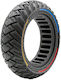 Solid Tire Electric Scooter Ewheel 10x2.75 Tricolour