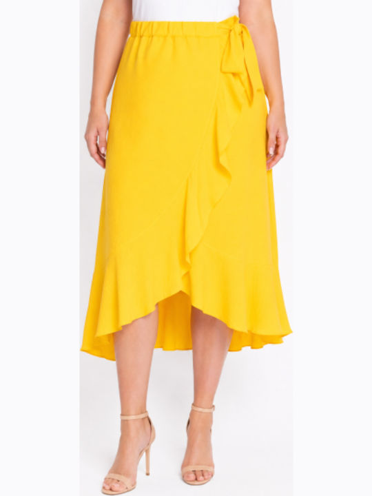 Midi Yellow Skirt SH-17737-26SK-YELLOW