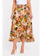 Midi Skirt Orange SH-17745-26SK-PORTO