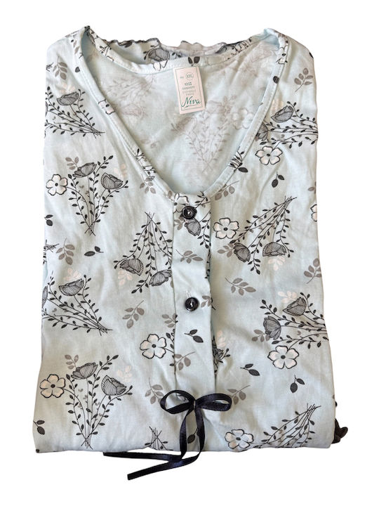 Nina Club Sommerliches Damen-Schlafanzug-Set Ve...