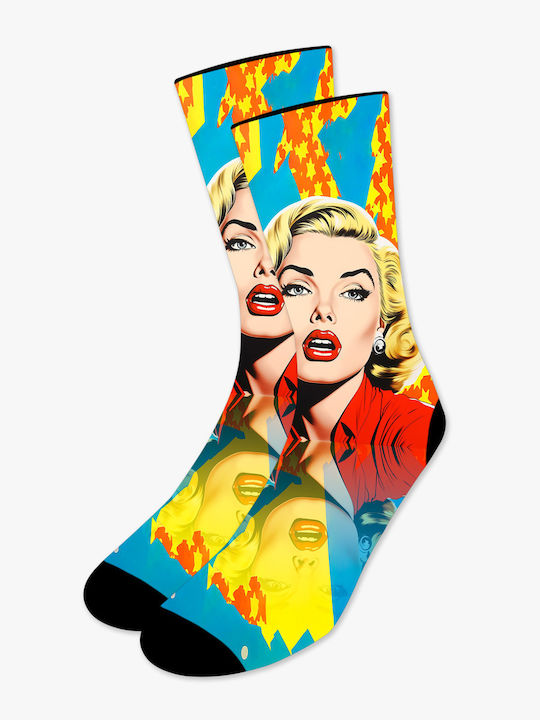 Printed Sock Pop Icon Designs Nodo
