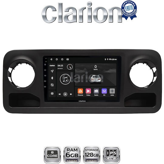 Clarion Gl53670 Ecran OEM Multimedia Sisteme Audio Auto Mercedes Sprinter 2019 CarPlay Android Auto BT GPS Wi-Fi GPRS