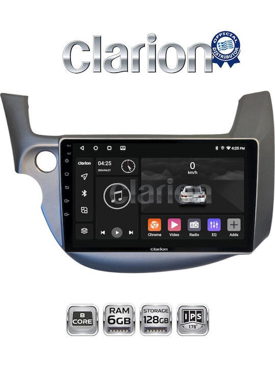 Clarion Gl53549g OEM Multimedia Auto-Audiosystem Honda Jazz 2008 2012 Carplay Android Auto Bluetooth GPS Wi-Fi GPRS