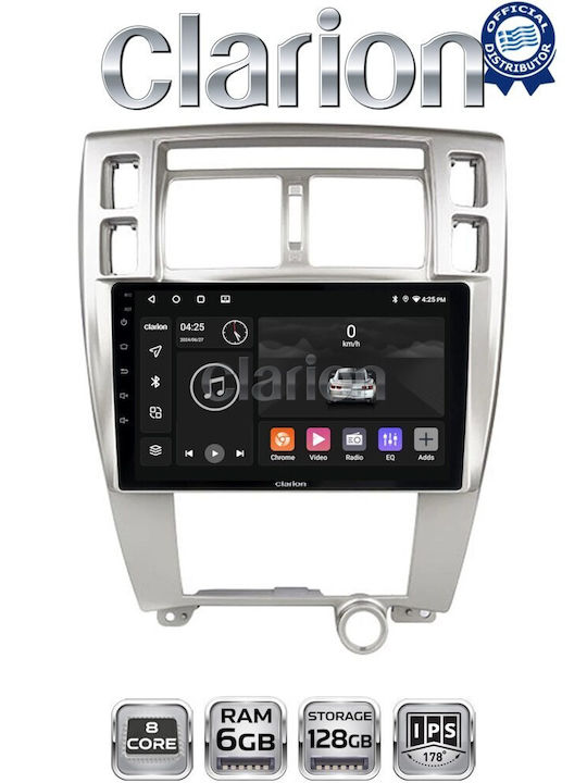 Clarion Gl53006 OEM Multimedia Car Audio System Hyundai Tucson 2004 > 2010 CarPlay Android Auto BT GPS Wi-Fi GPRS Electriclife