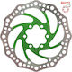 Δισκόπλακα Ewheel 6 Bolt 140mm Πράσινη