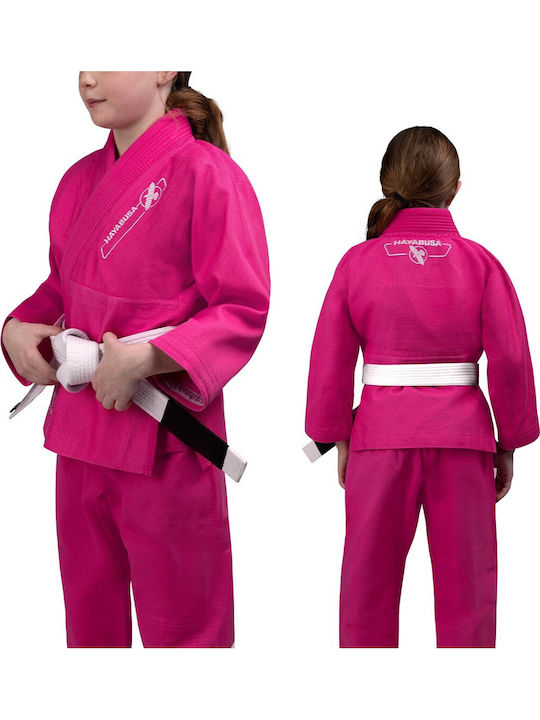 Hayabusa Uniformă De Jiu Jitsu Brazilian Pentru Copii Roz Hayabusa Uniformă De Jiu Jitsu Brazilian Pentru Copii Roz