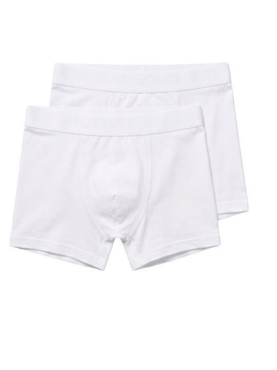 Inizio Herren Boxershorts Weiß 2er Pack