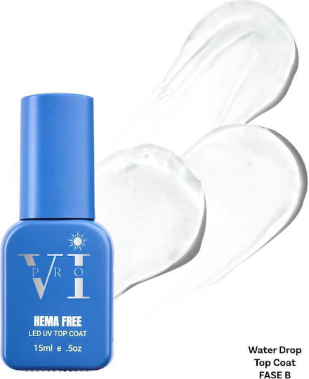 Mixcoco Top Coat για Απλά Βερνίκια Water Drop