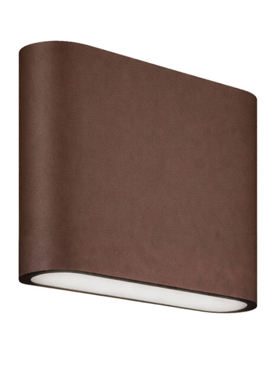 Zambelis Lights Wall-Mounted Outdoor LED Lighting with Warm White Light