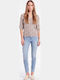 Damen Bluse Beige