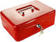 Metallkassenschublade 250x180x90 Rot