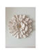 SteweHome Handmade Beige Wall Decor 25x25cm