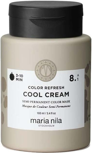 Maria Nila Colour Refresh Haarmaske Farbcreme Farbe 8.1 Cool Cream 100 ml