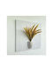 Stewehome Embossed Painting 3D Yellow Flowers Wooden Base Yellow 49x49 Cm