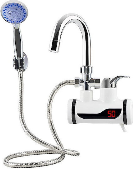 Baihuo Wall Mounted Bathroom Instant Water Heater Single Phase 3.3kW