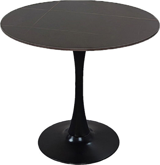 Balou Στρογγυλό Κουζίνας Φυσικό 120x120x73εκ. Balou Στρογγυλό Κουζίνας Φυσικό 120x120x73εκ.