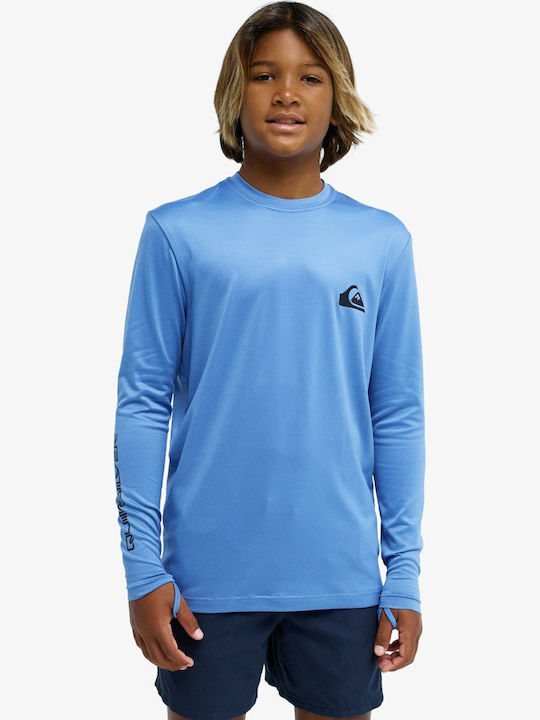 Quiksilver Everyday Surf Kids Swimwear Rashguard Light Blue