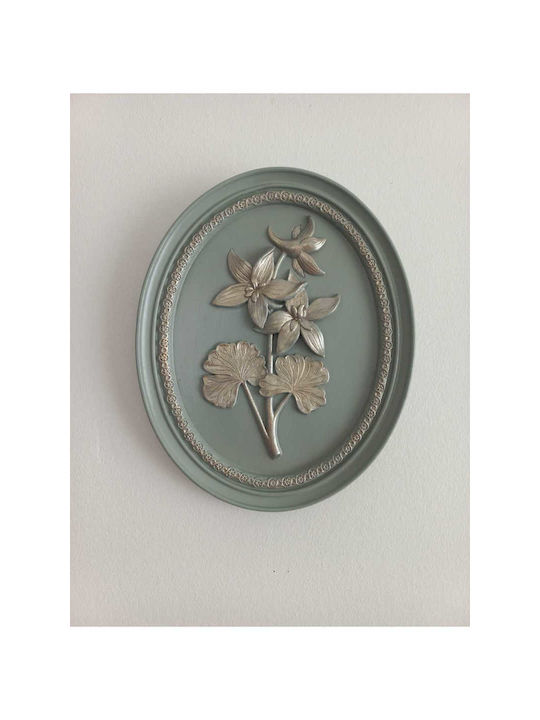 SteweHome Hanging Handmade Green Decorative 21x17cm