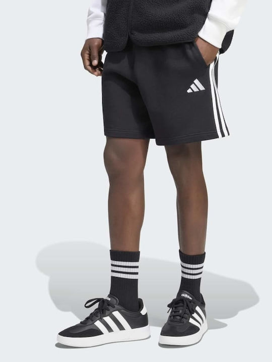 adidas Αθλητική Ανδρική Βερμούδα Regular Fit Μαύρη adidas Αθλητική Ανδρική Βερμούδα Regular Fit Μαύρη