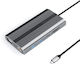 Orico XDR 12in1 USB-C Docking Station με HDMI 4K PD Ethernet Γκρι