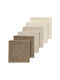 Schultertuch Burp Cloth Beiges 30x30cm