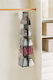 SteweHome Hanging Storage Case for Bags / Shoes 125x37cm