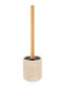Eurocasa Plastic Bathroom Toilet Brush Beige