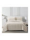 Liolios Home Toscana Coverlet Semi-Double Beige 180x240cm