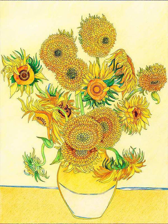 Poster Van Gogh Sunflowers Art116 40cm X 50cm-56100pd156659