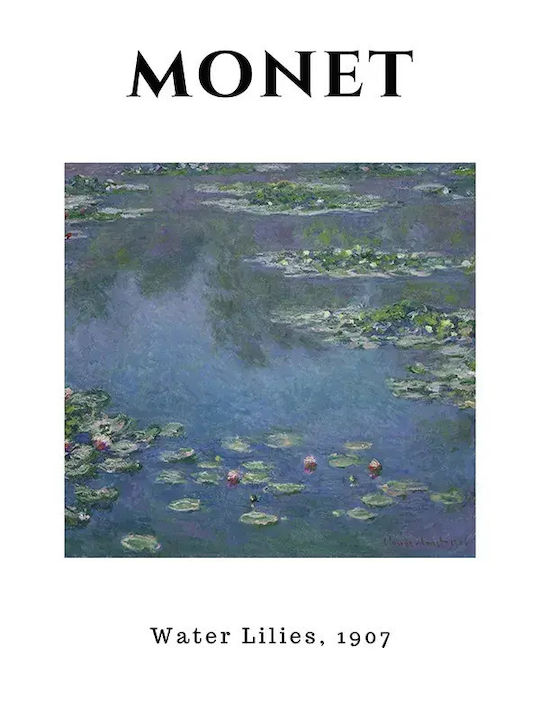 Poster Monet Waterlillies Art013 40cm X 50cm-55259pd156878