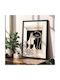 Poster Pablo Picasso Au Palais Des Papes Art077 40cm X 50cm White Wooden Frame
