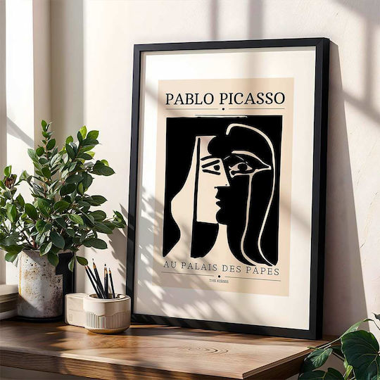 Poster Pablo Picasso Au Palais Des Papes Art077 40cm X 50cm-56021pd156715
