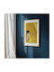 Poster Gustav Klimt Kiss Art155 40cm X 50cm Black Wooden Frame