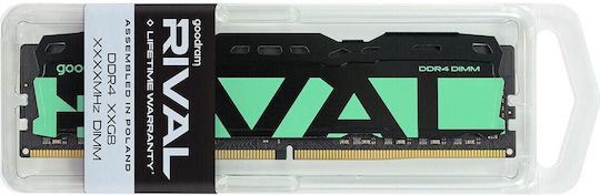 GoodRAM RIVAL Radiant Green DDR4 με Module 1x8GB και Ταχύτητα 3200 για Desktop
